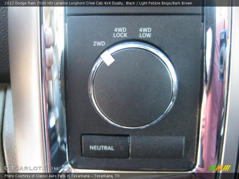 Controls of 2012 Ram 3500 HD Laramie Longhorn Crew Cab 4x4 Dually