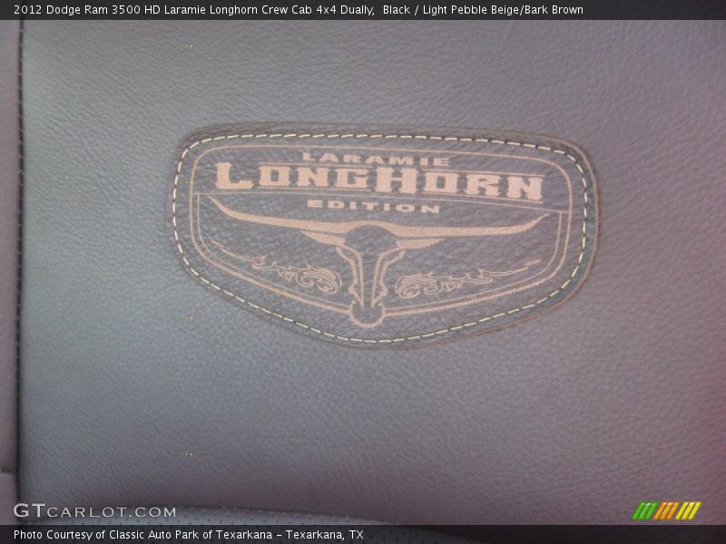  2012 Ram 3500 HD Laramie Longhorn Crew Cab 4x4 Dually Logo