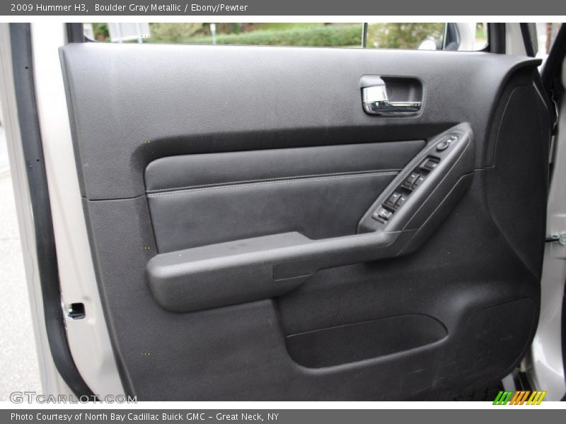 Boulder Gray Metallic / Ebony/Pewter 2009 Hummer H3