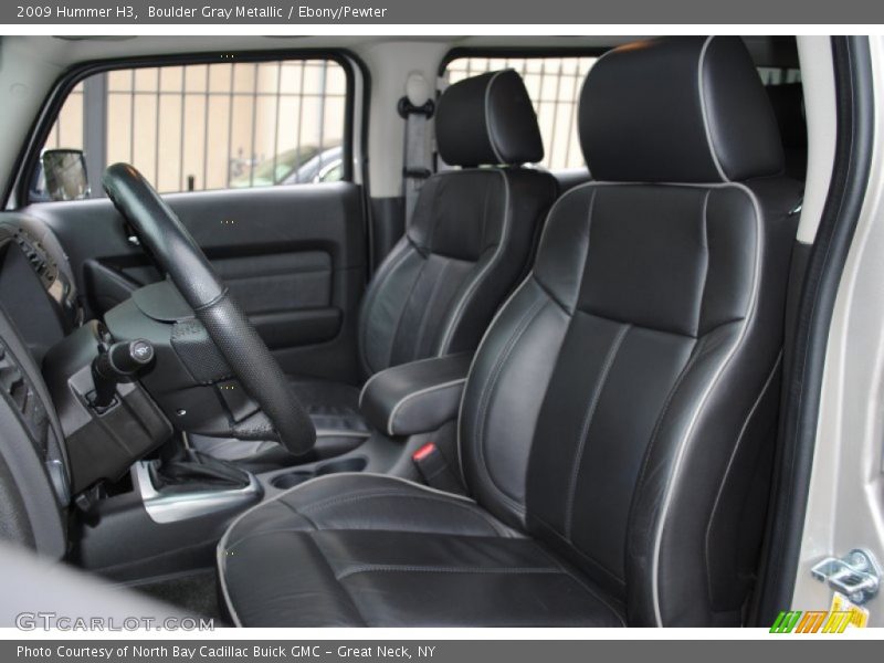 Boulder Gray Metallic / Ebony/Pewter 2009 Hummer H3