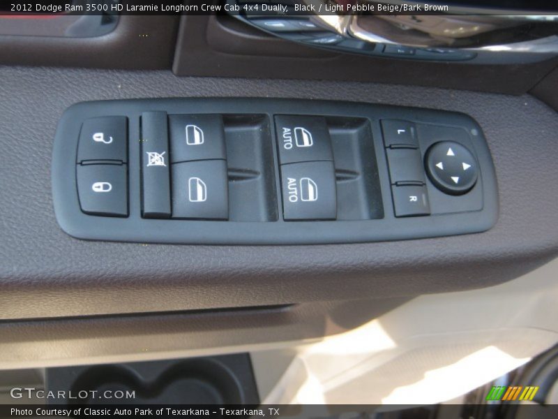 Controls of 2012 Ram 3500 HD Laramie Longhorn Crew Cab 4x4 Dually