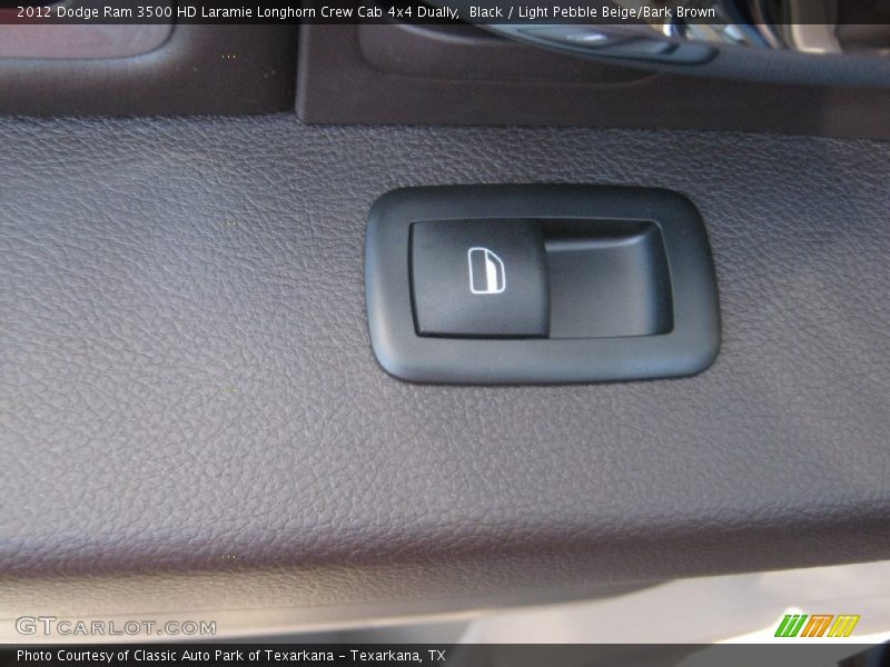 Black / Light Pebble Beige/Bark Brown 2012 Dodge Ram 3500 HD Laramie Longhorn Crew Cab 4x4 Dually