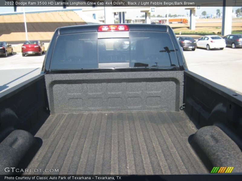 Black / Light Pebble Beige/Bark Brown 2012 Dodge Ram 3500 HD Laramie Longhorn Crew Cab 4x4 Dually