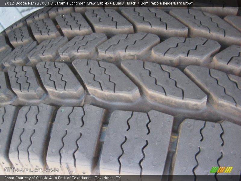 Black / Light Pebble Beige/Bark Brown 2012 Dodge Ram 3500 HD Laramie Longhorn Crew Cab 4x4 Dually