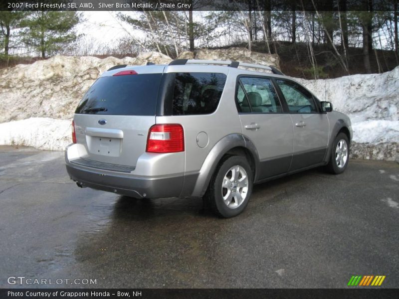 Silver Birch Metallic / Shale Grey 2007 Ford Freestyle SEL AWD