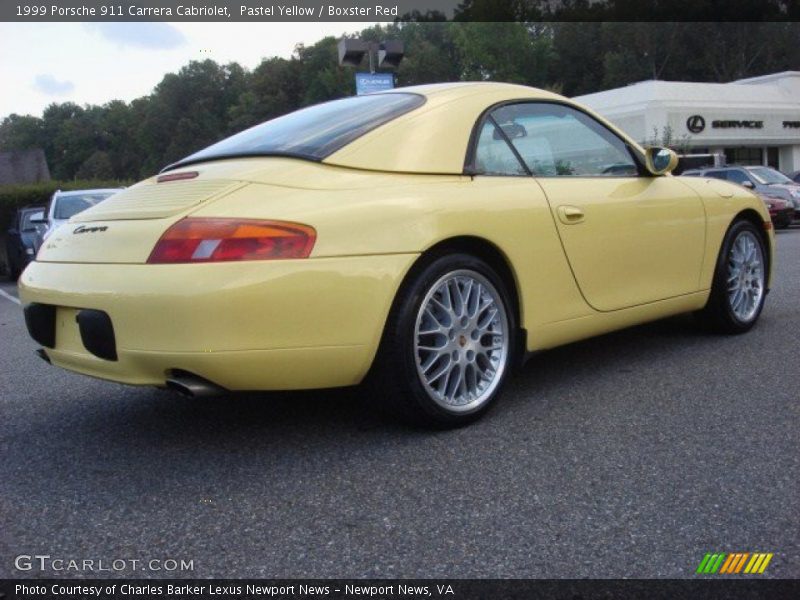  1999 911 Carrera Cabriolet Pastel Yellow