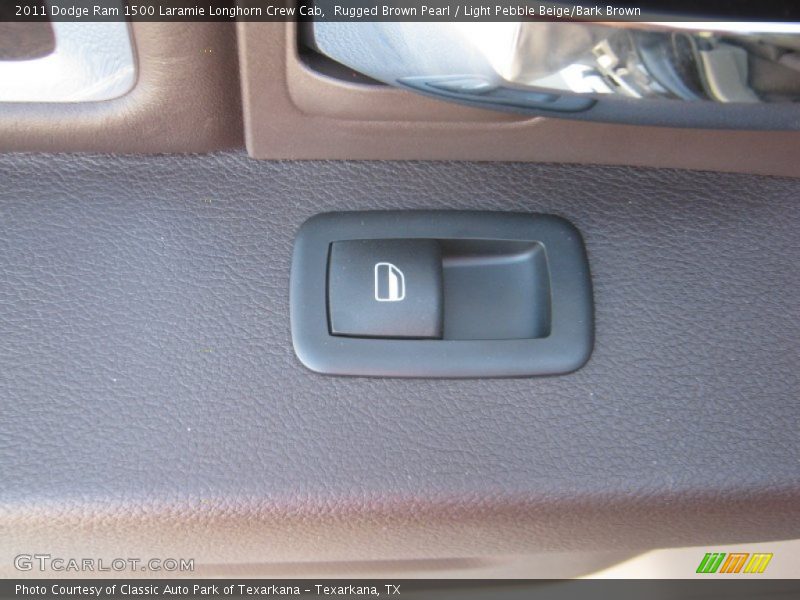 Rugged Brown Pearl / Light Pebble Beige/Bark Brown 2011 Dodge Ram 1500 Laramie Longhorn Crew Cab