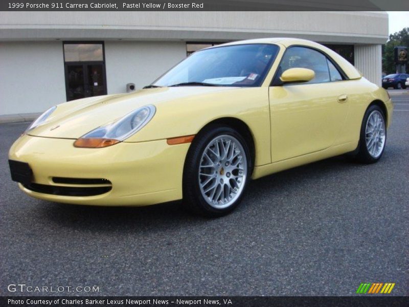  1999 911 Carrera Cabriolet Pastel Yellow