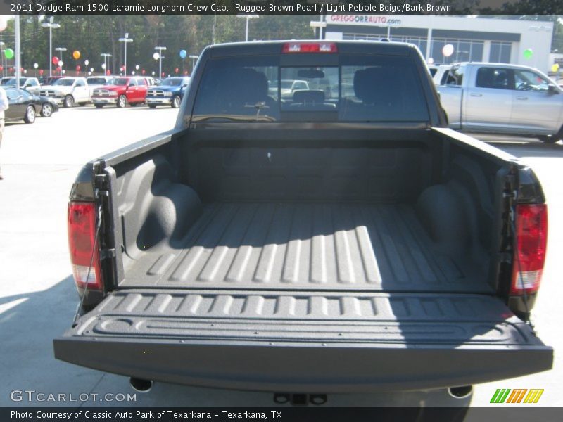 Rugged Brown Pearl / Light Pebble Beige/Bark Brown 2011 Dodge Ram 1500 Laramie Longhorn Crew Cab
