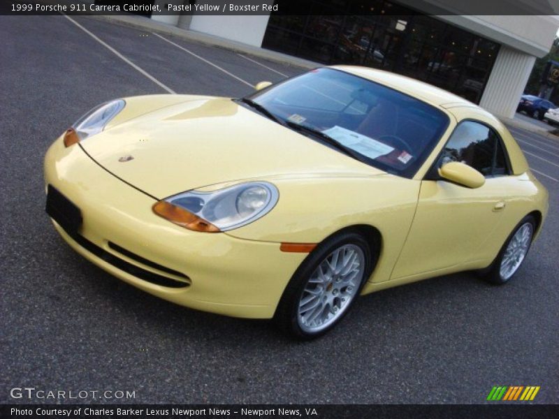 Front 3/4 View of 1999 911 Carrera Cabriolet