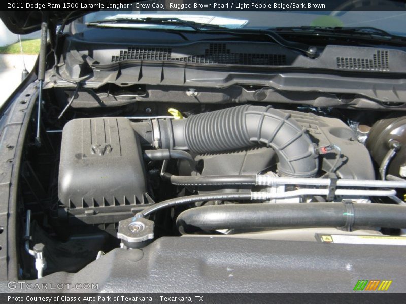 Rugged Brown Pearl / Light Pebble Beige/Bark Brown 2011 Dodge Ram 1500 Laramie Longhorn Crew Cab
