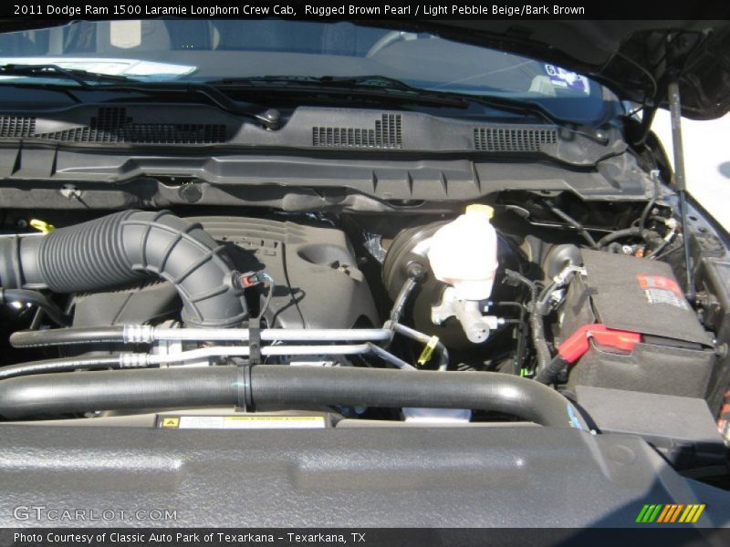 Rugged Brown Pearl / Light Pebble Beige/Bark Brown 2011 Dodge Ram 1500 Laramie Longhorn Crew Cab