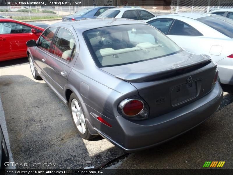 Sterling Mist / Frost 2003 Nissan Maxima SE