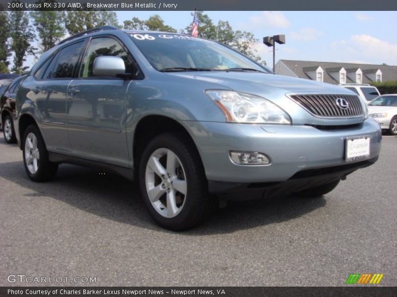 Breakwater Blue Metallic / Ivory 2006 Lexus RX 330 AWD