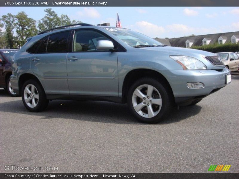 Breakwater Blue Metallic / Ivory 2006 Lexus RX 330 AWD