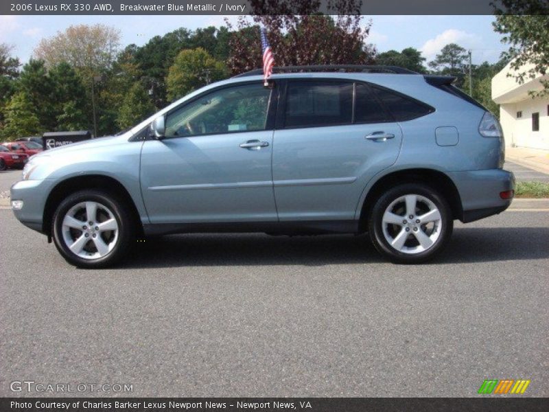 Breakwater Blue Metallic / Ivory 2006 Lexus RX 330 AWD