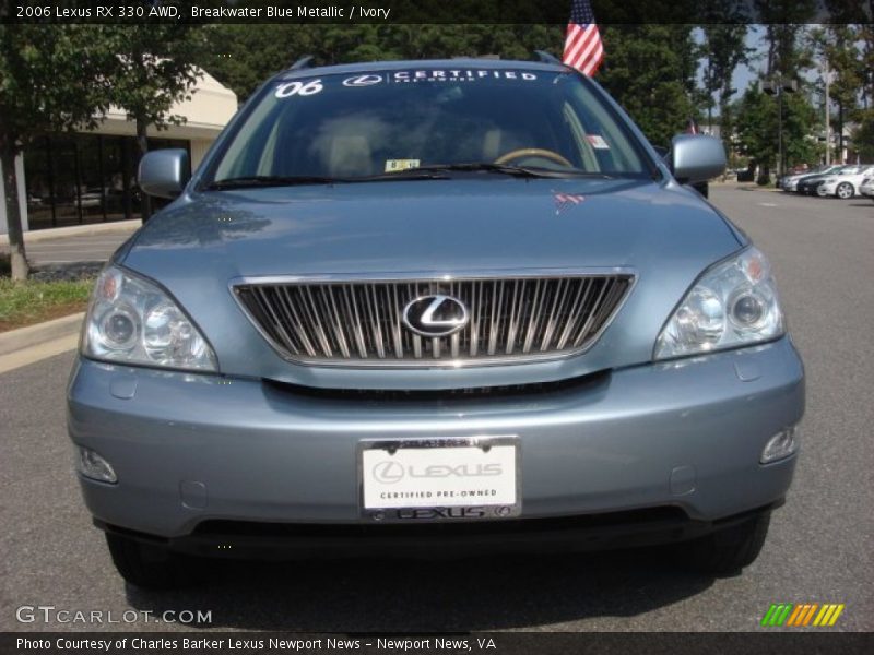 Breakwater Blue Metallic / Ivory 2006 Lexus RX 330 AWD