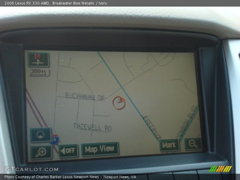 Breakwater Blue Metallic / Ivory 2006 Lexus RX 330 AWD