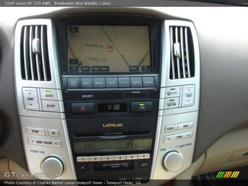 Breakwater Blue Metallic / Ivory 2006 Lexus RX 330 AWD