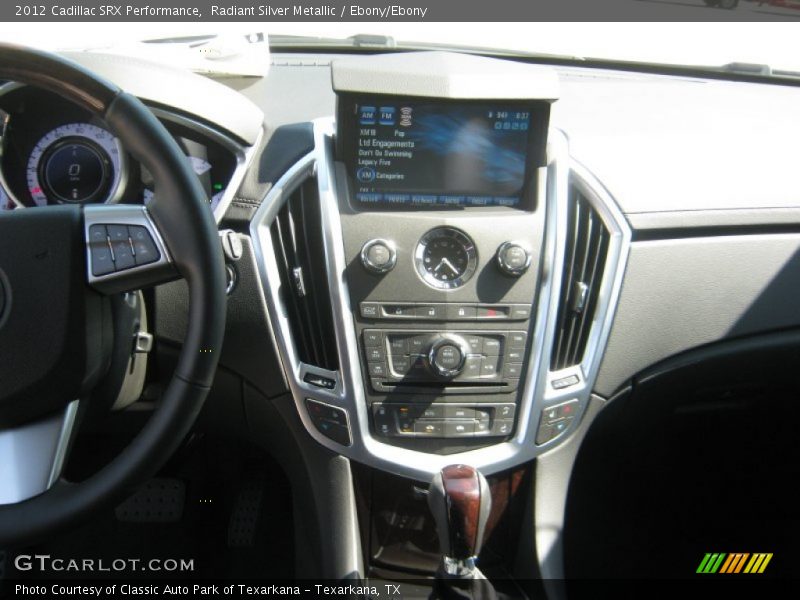 Radiant Silver Metallic / Ebony/Ebony 2012 Cadillac SRX Performance