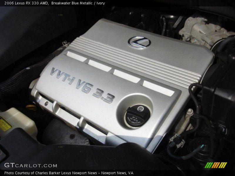 Breakwater Blue Metallic / Ivory 2006 Lexus RX 330 AWD