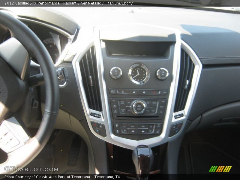 Radiant Silver Metallic / Titanium/Ebony 2012 Cadillac SRX Performance