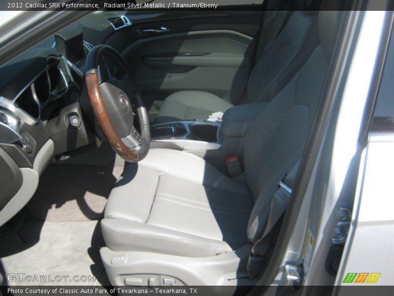 Radiant Silver Metallic / Titanium/Ebony 2012 Cadillac SRX Performance
