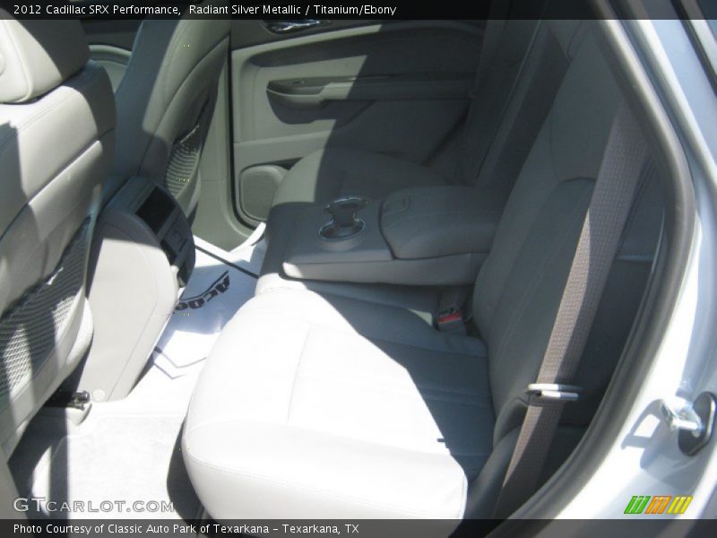 Radiant Silver Metallic / Titanium/Ebony 2012 Cadillac SRX Performance