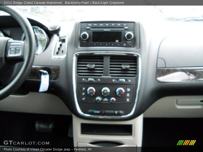 Blackberry Pearl / Black/Light Graystone 2011 Dodge Grand Caravan Mainstreet