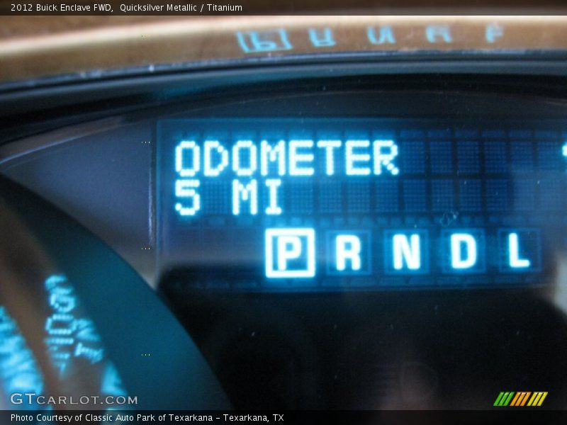 Quicksilver Metallic / Titanium 2012 Buick Enclave FWD