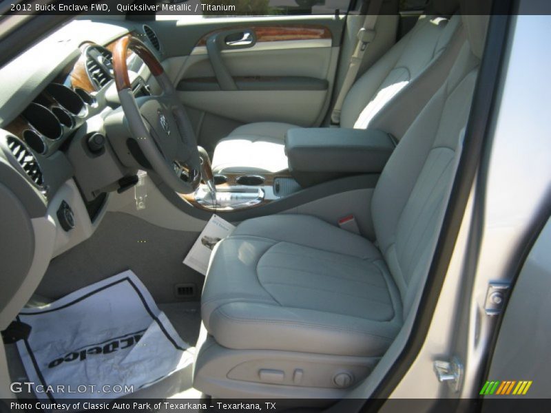 Quicksilver Metallic / Titanium 2012 Buick Enclave FWD
