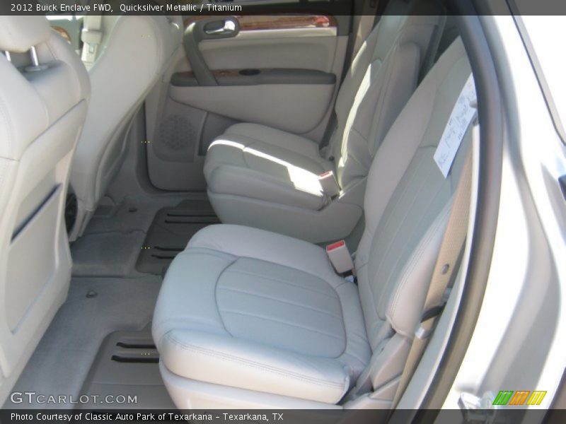 Quicksilver Metallic / Titanium 2012 Buick Enclave FWD