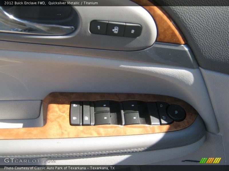 Quicksilver Metallic / Titanium 2012 Buick Enclave FWD