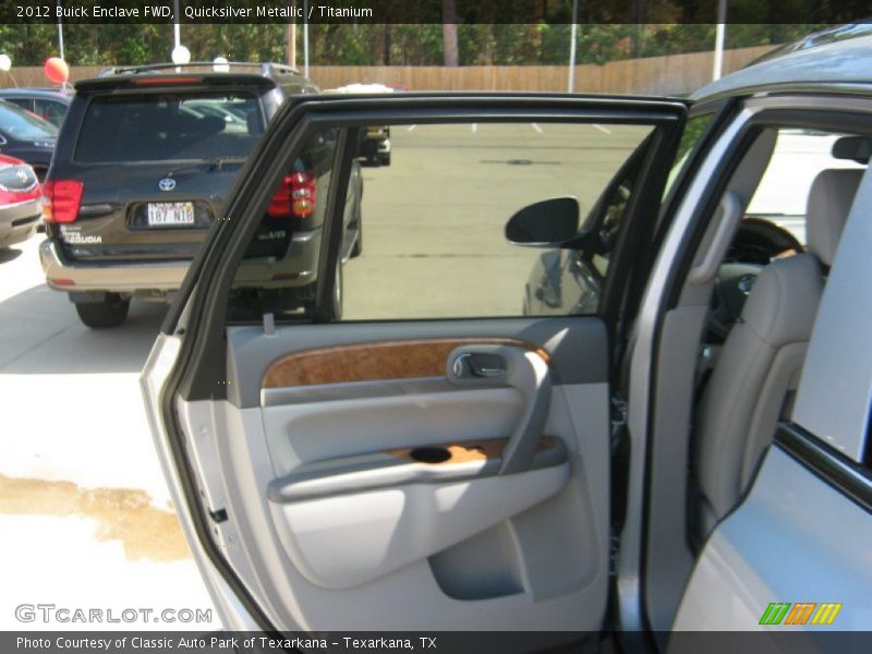 Quicksilver Metallic / Titanium 2012 Buick Enclave FWD