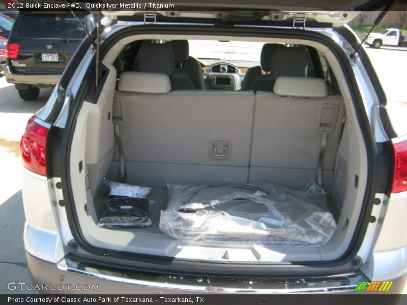  2012 Enclave FWD Trunk
