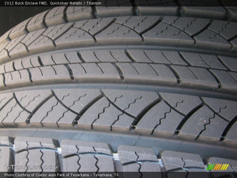 Quicksilver Metallic / Titanium 2012 Buick Enclave FWD