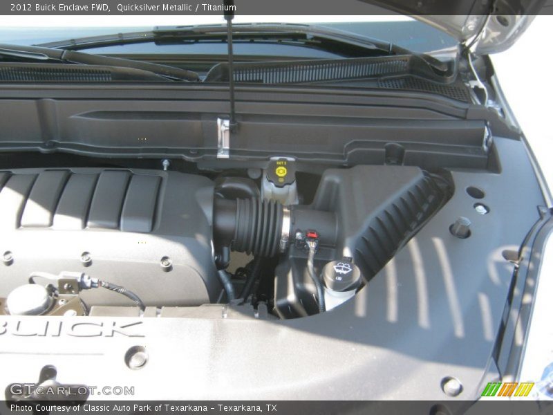 Quicksilver Metallic / Titanium 2012 Buick Enclave FWD