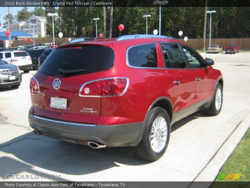 Crystal Red Tintcoat / Cashmere 2012 Buick Enclave FWD