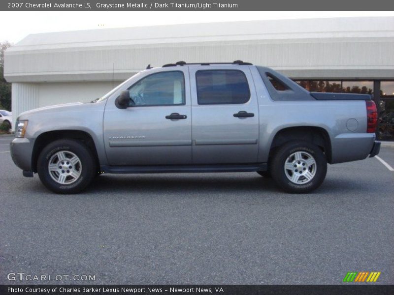 Graystone Metallic / Dark Titanium/Light Titanium 2007 Chevrolet Avalanche LS