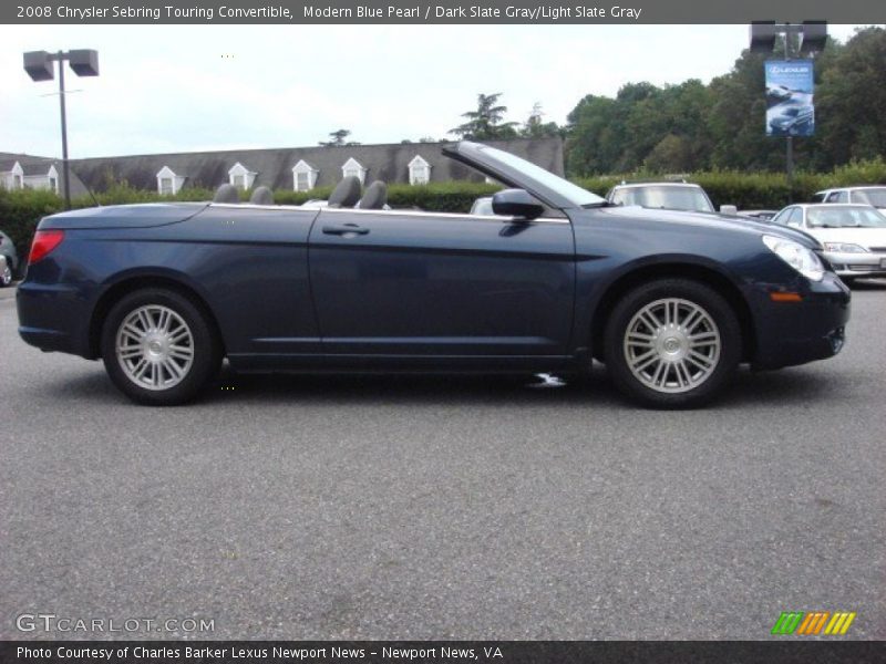  2008 Sebring Touring Convertible Modern Blue Pearl