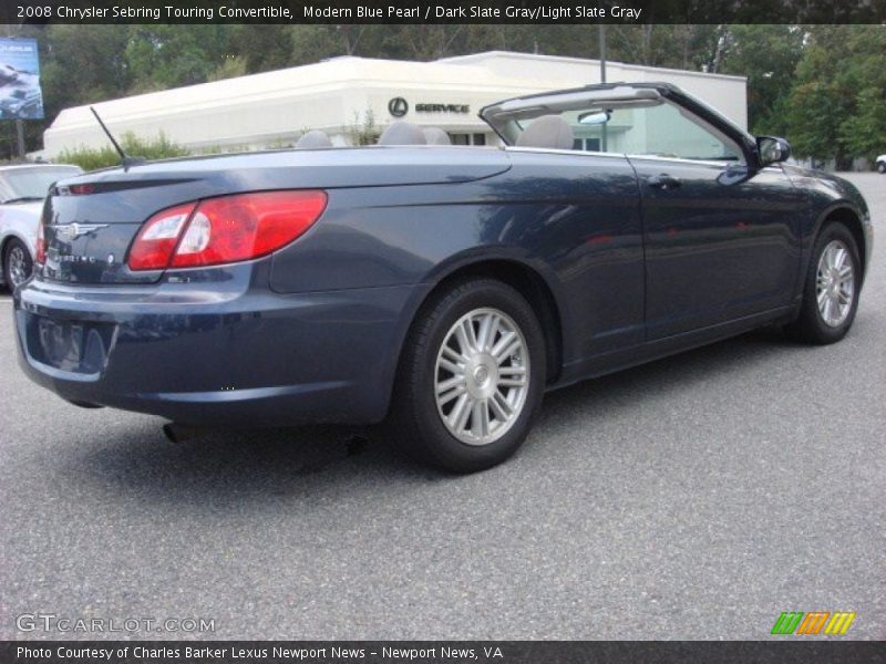  2008 Sebring Touring Convertible Modern Blue Pearl