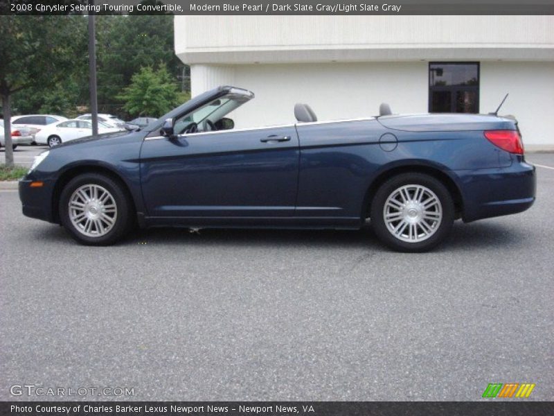  2008 Sebring Touring Convertible Modern Blue Pearl