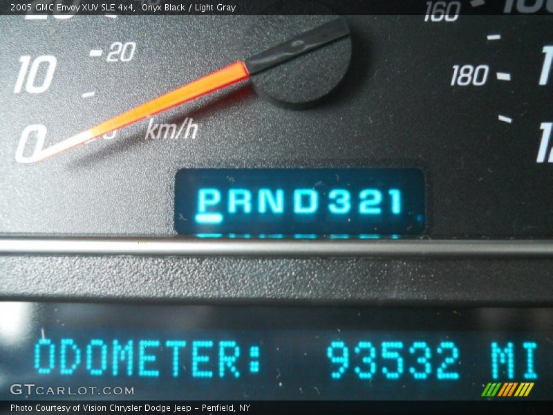 Onyx Black / Light Gray 2005 GMC Envoy XUV SLE 4x4