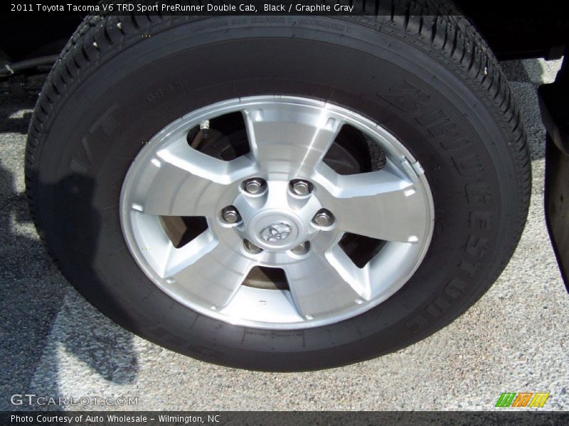 Black / Graphite Gray 2011 Toyota Tacoma V6 TRD Sport PreRunner Double Cab