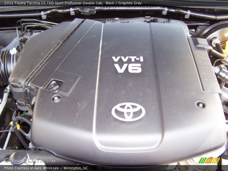 Black / Graphite Gray 2011 Toyota Tacoma V6 TRD Sport PreRunner Double Cab