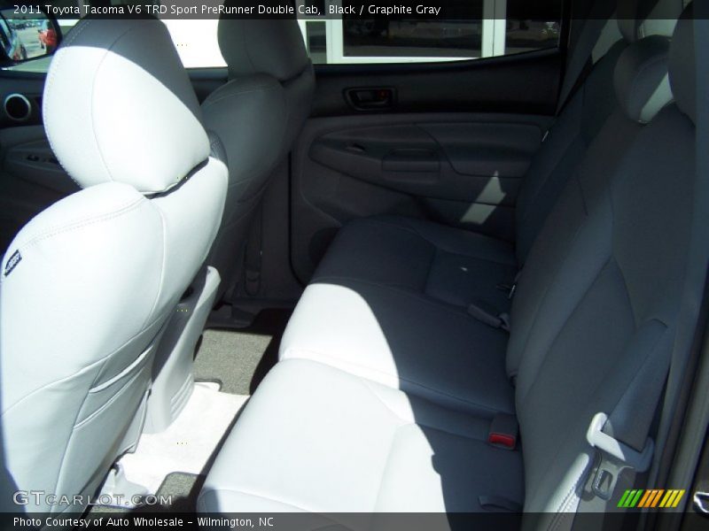 Black / Graphite Gray 2011 Toyota Tacoma V6 TRD Sport PreRunner Double Cab