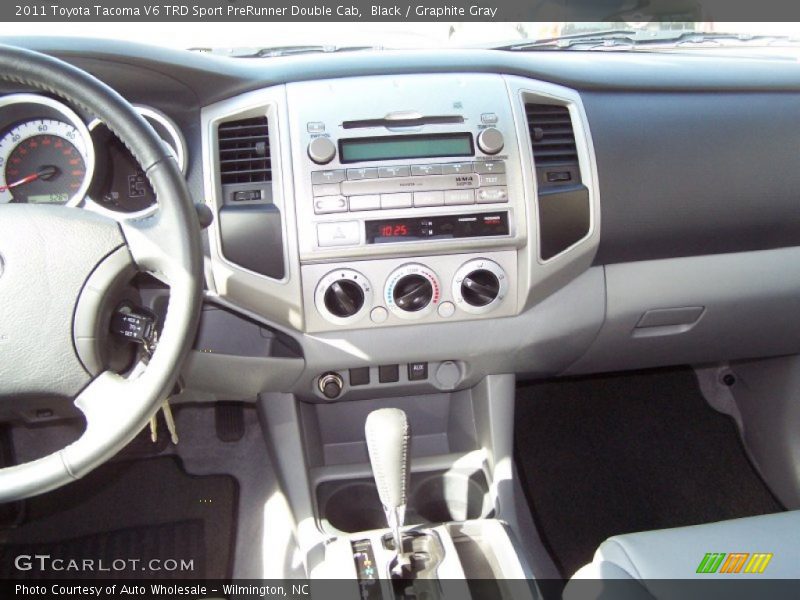Black / Graphite Gray 2011 Toyota Tacoma V6 TRD Sport PreRunner Double Cab