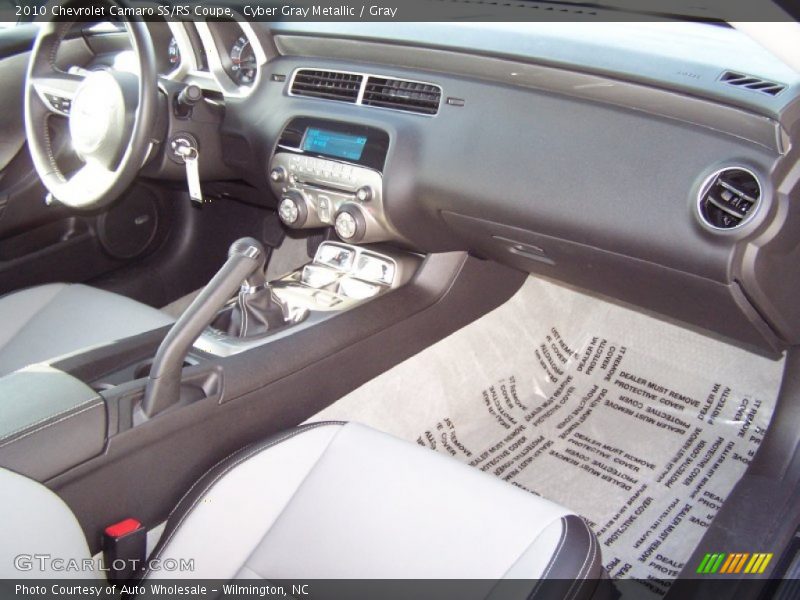 Cyber Gray Metallic / Gray 2010 Chevrolet Camaro SS/RS Coupe