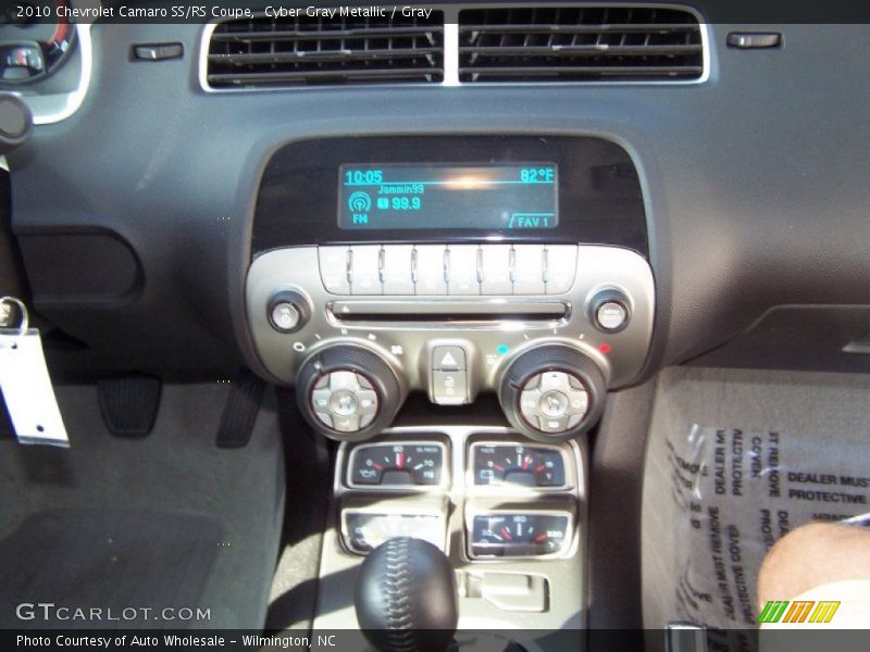 Cyber Gray Metallic / Gray 2010 Chevrolet Camaro SS/RS Coupe