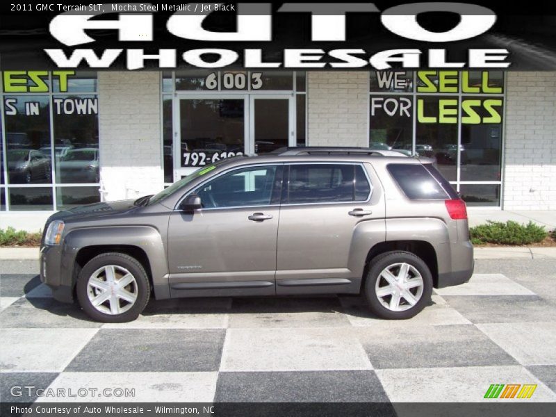 Mocha Steel Metallic / Jet Black 2011 GMC Terrain SLT